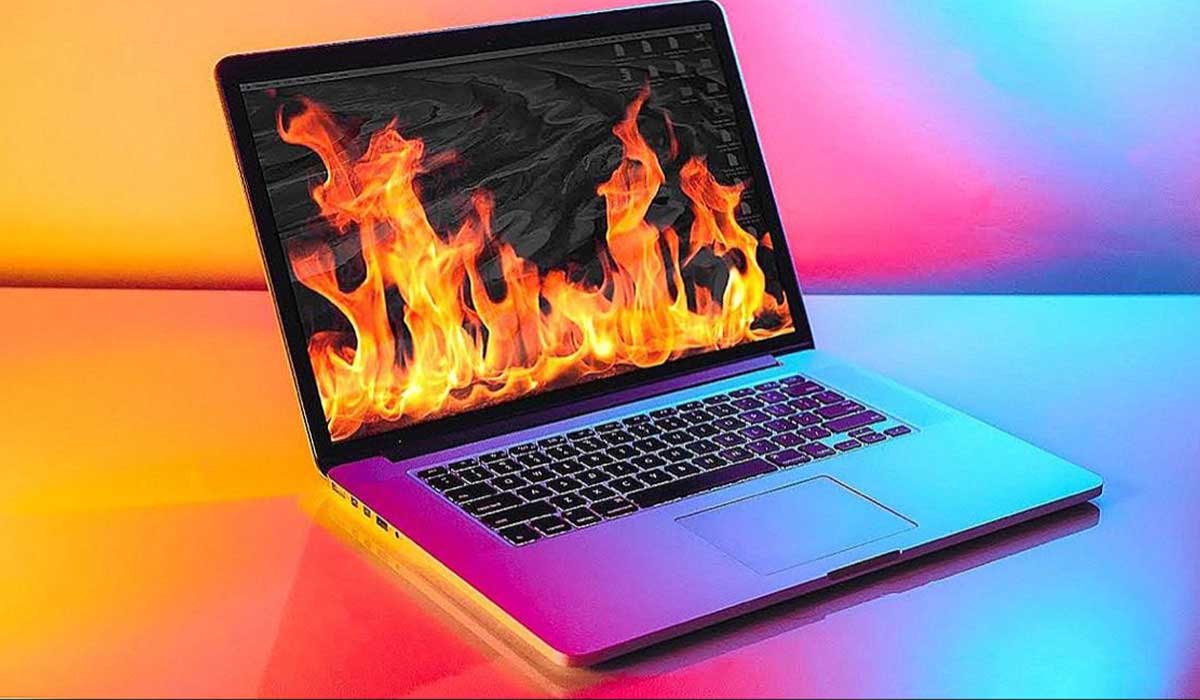 laptops overheat when in a hot room